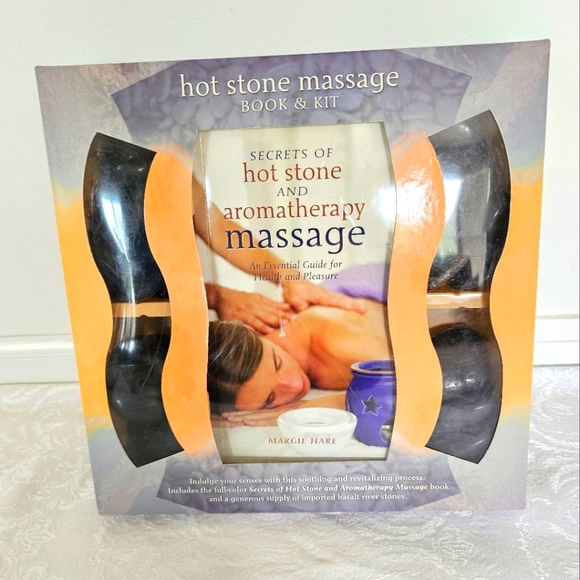 Hot Stone Massage Book & Kit - New in Box! - Picture 1 of 9
